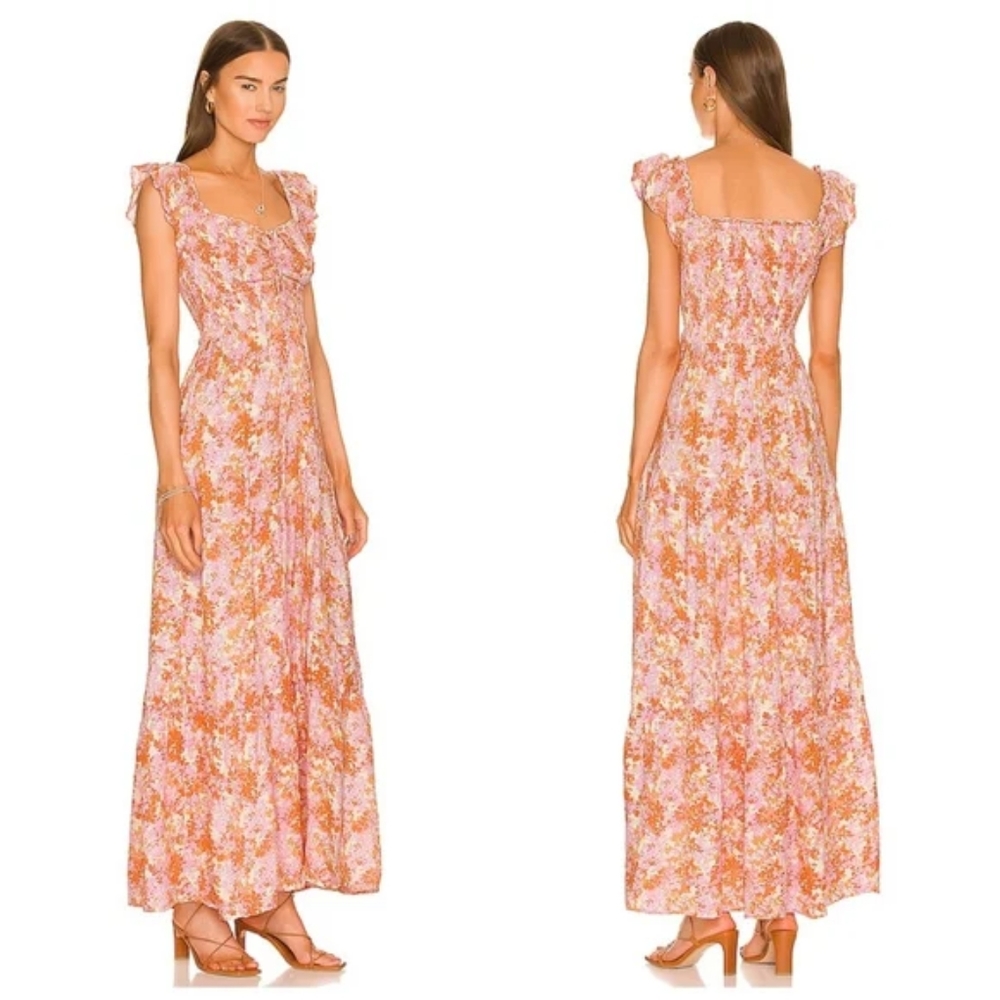 L*Space Lucia Smocked Maxi Dress - Picture 6 of 9
